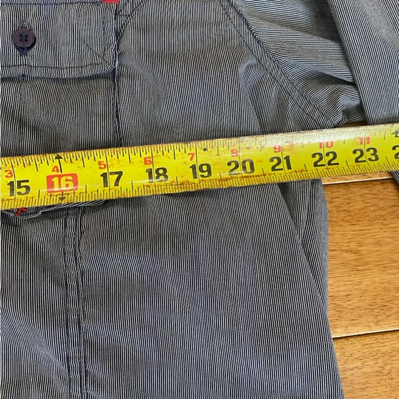 Sovereign Code Striped Blue Shirt - Picture 4 of 7